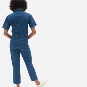 Everlane The Supersoft Summer Jean Coverall, XL/ size 16